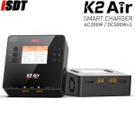 Wholesale ISDT K2 Air AC 200W 500Wx2 20A Dual Channel Balance Charger Discharger